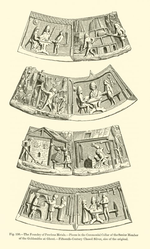 La Fonderie des métaux précieux - French School
