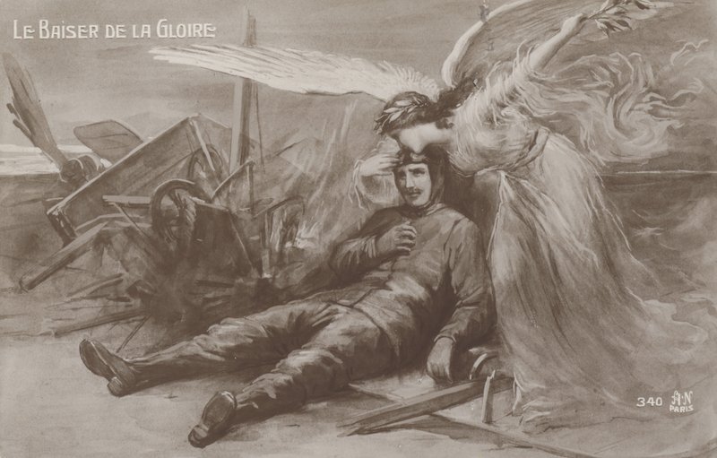 Le Baiser de la Gloire - French School