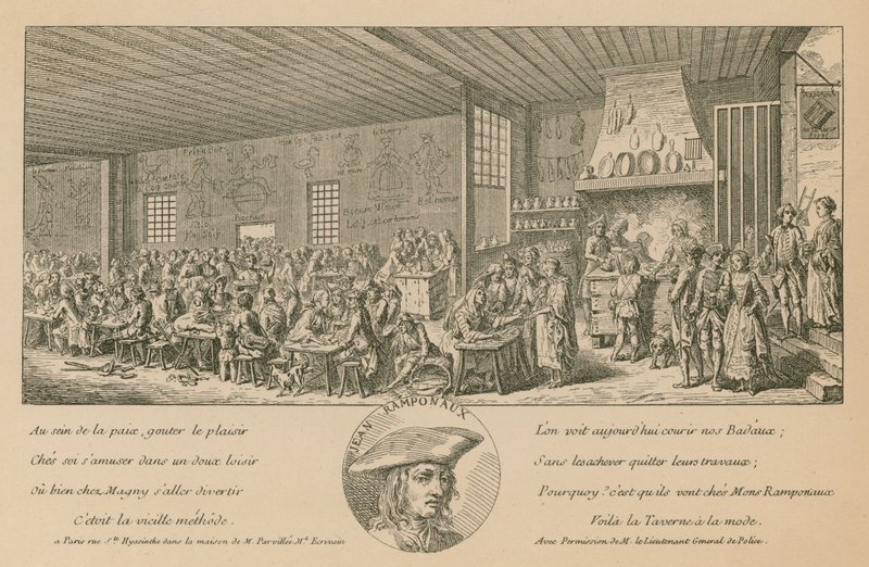 La taverne Ramponaux - French School