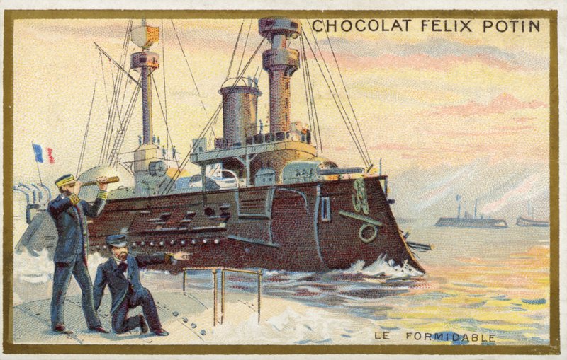 Le cuirassé, Le Formidable - French School