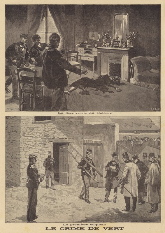 Le meurtre de Madame Benoist à Vert, près de Mantes - French School