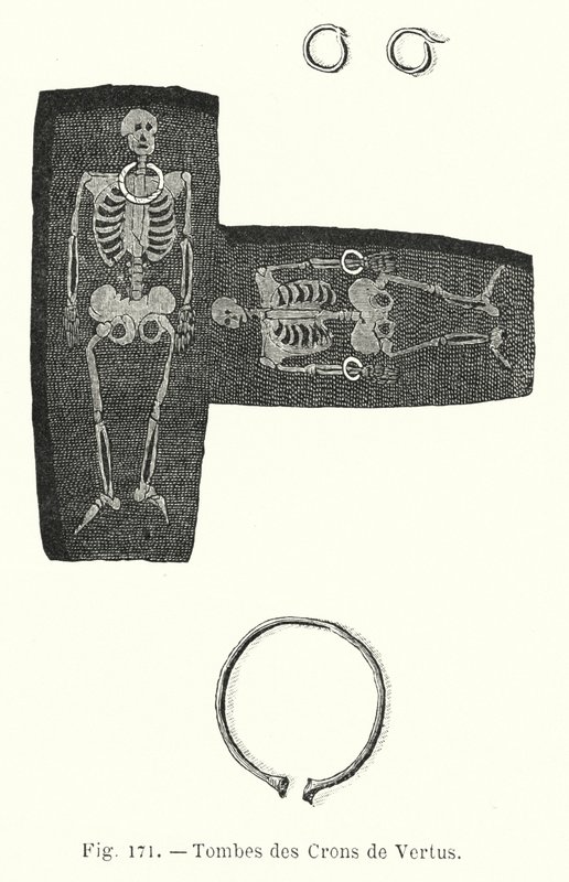 Tombes des Crons de Vertus - French School