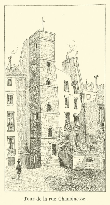 Tour de la rue Chanoinesse - French School