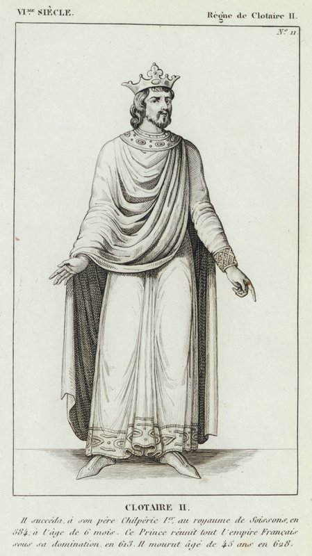 VIe siècle, Règne de Clotaire II, Clotaire II - French School