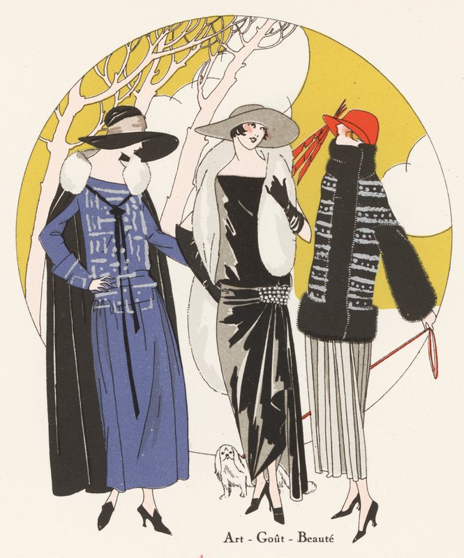 Vêtements de jour pour femmes du créateur Lucien Lelong - French School