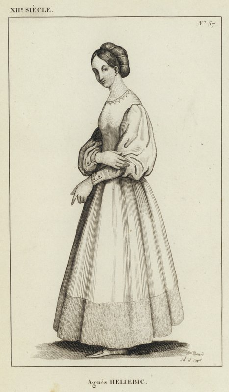 XIIe siècle, Agnès Hellebic - French School