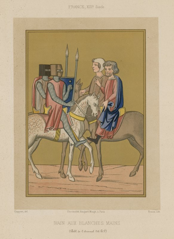 Yvain aux Blanches Mains - French School