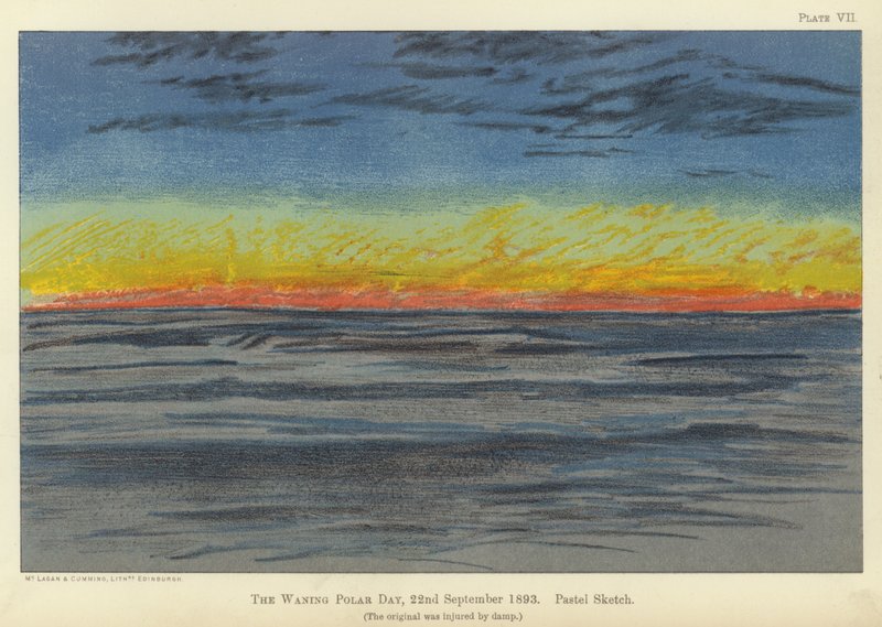 Le jour polaire déclinant, 22 septembre 1893 - Fridtjof Nansen
