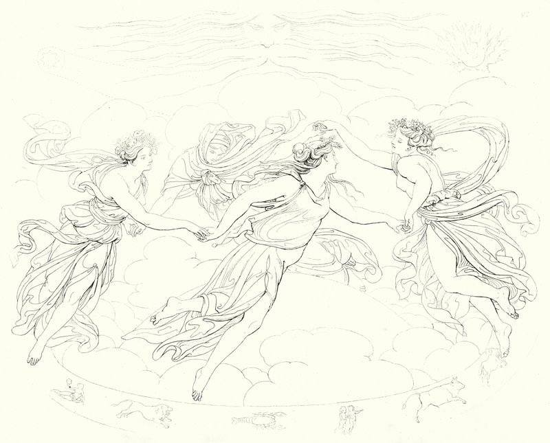Illustration pour Le Chant de la Cloche de Schiller - Friedrich August Moritz Retzsch