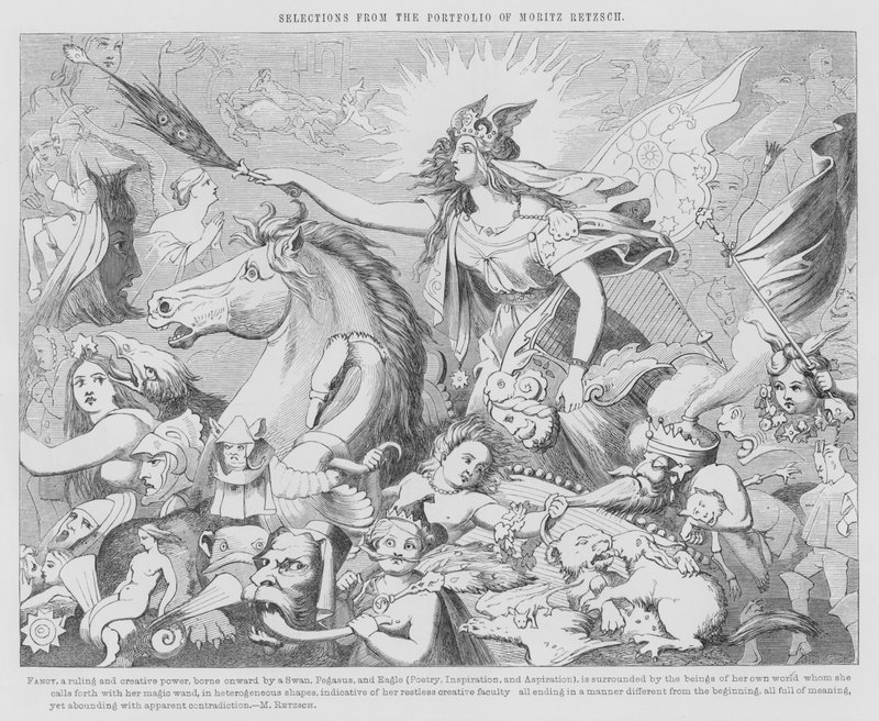 Sélection du portfolio de Moritz Retzsch, Fancy - Friedrich August Moritz Retzsch