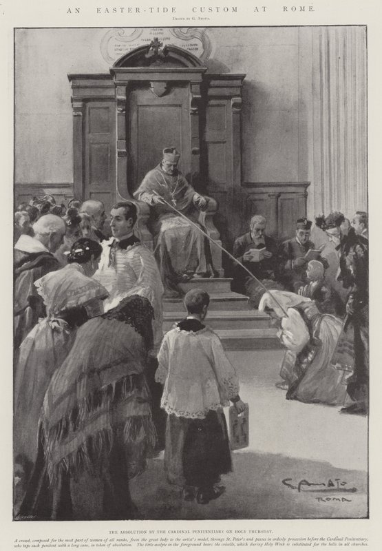 Une coutume de Pâques à Rome - G.S. Amato