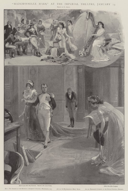 Mademoiselle Mars, au Théâtre Impérial, 25 janvier - G.S. Amato