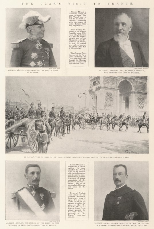 La visite du Tsar en France - G.S. Amato