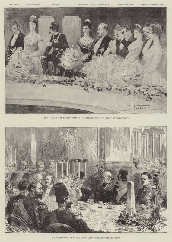 La visite du Shah - Gabriel Nicolet
