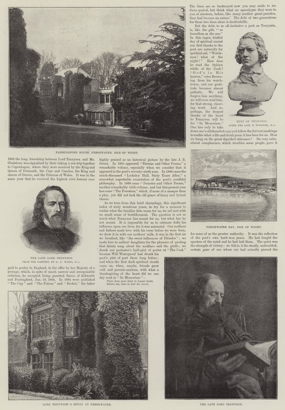 Alfred, Baron Tennyson, Poète Lauréat - George Frederick Watts