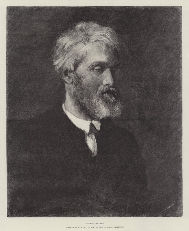 Thomas Carlyle - George Frederick Watts