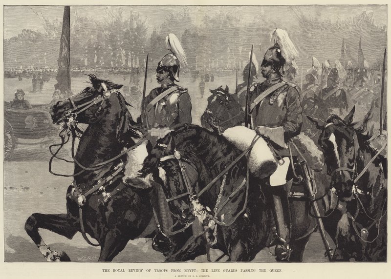 La revue royale des troupes d