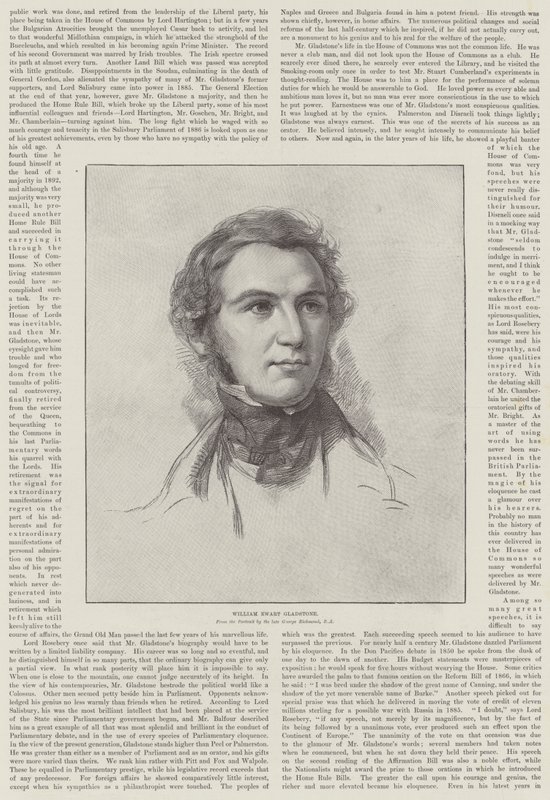 Souvenir de M. Gladstone - George Richmond