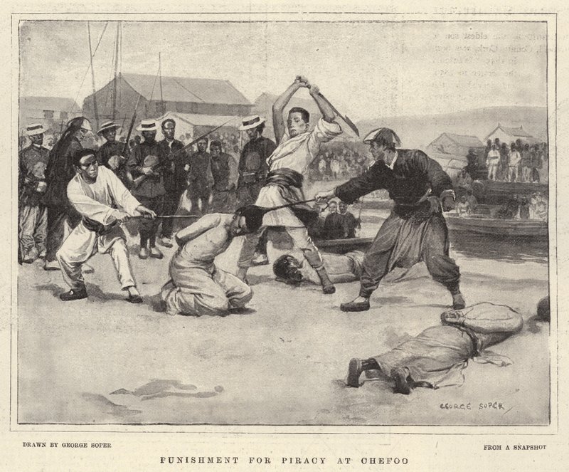 Punition pour piraterie à Chefoo - George Soper