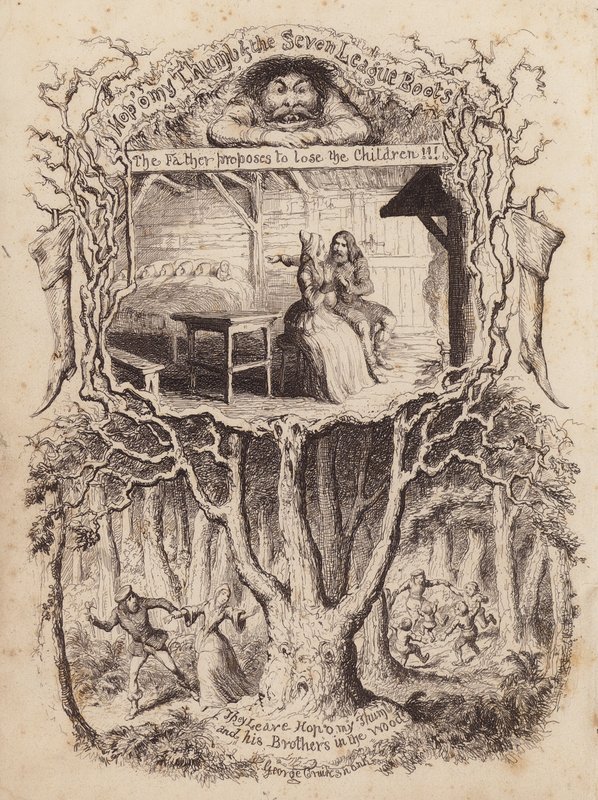 Le Petit Poucet - George (after) Cruikshank