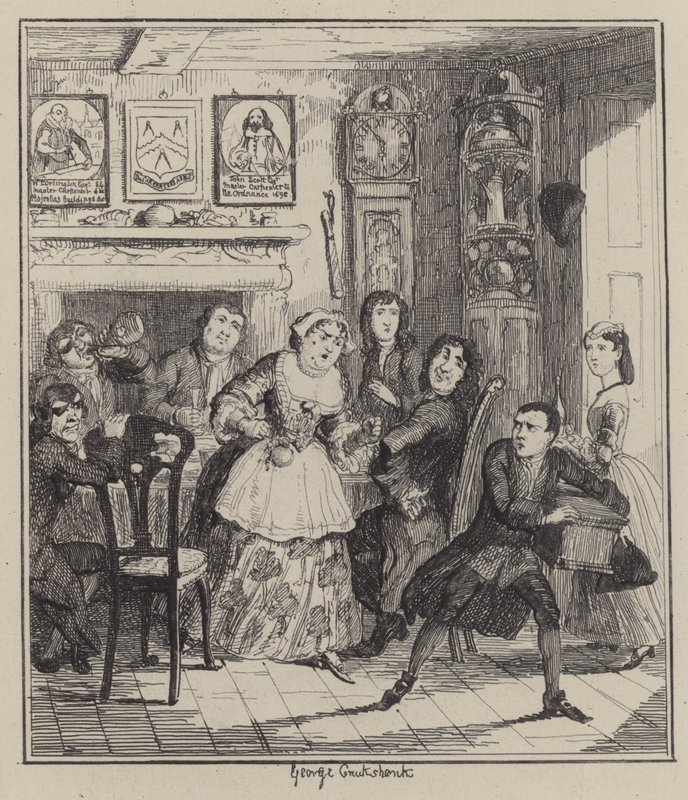 Illustration pour Jack Sheppard - George (after) Cruikshank