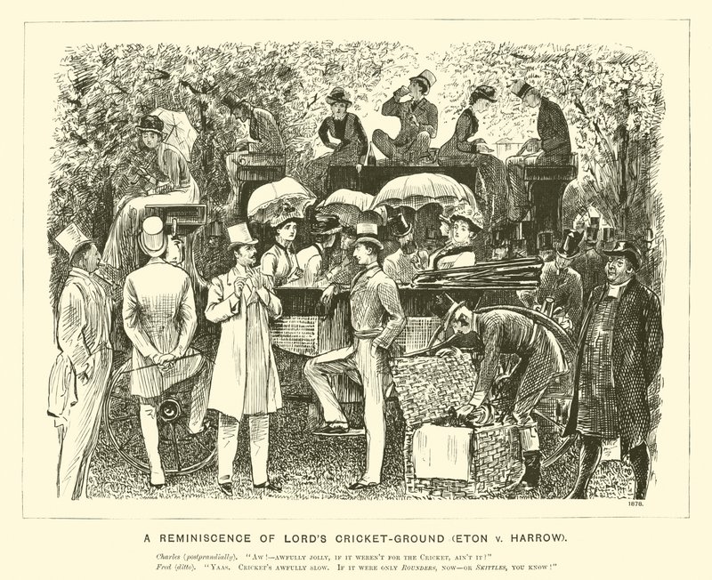 Un souvenir du terrain de cricket de Lord