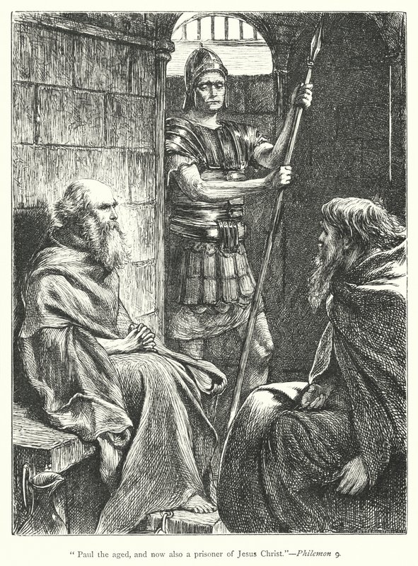 Saint Paul en prison - George (after) Du Maurier