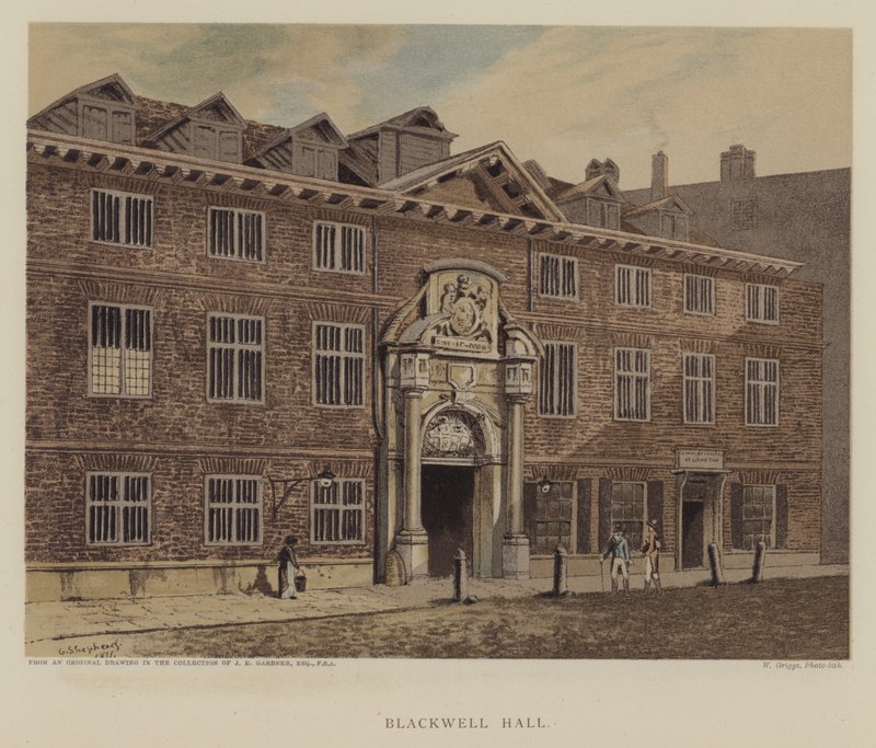 Blackwell Hall, City de Londres - George (after) Shepherd