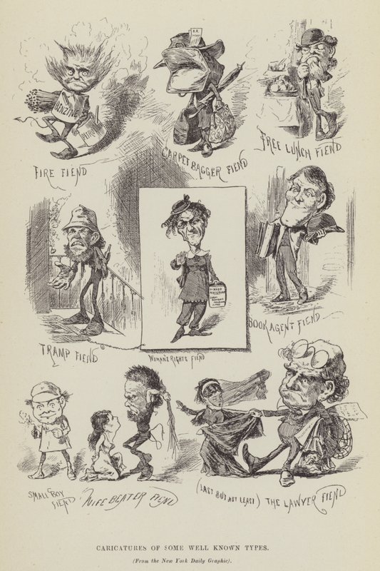 Caricatures de quelques types bien connus - George Augustus Sala