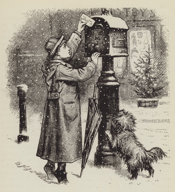 Poster une lettre - George Augustus Sala