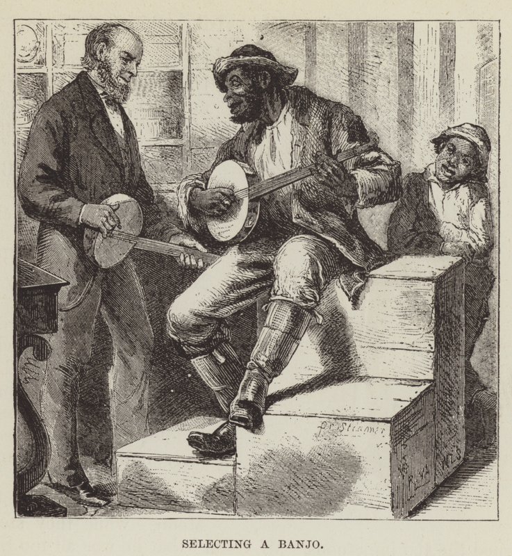 Choisir un banjo - George Augustus Sala