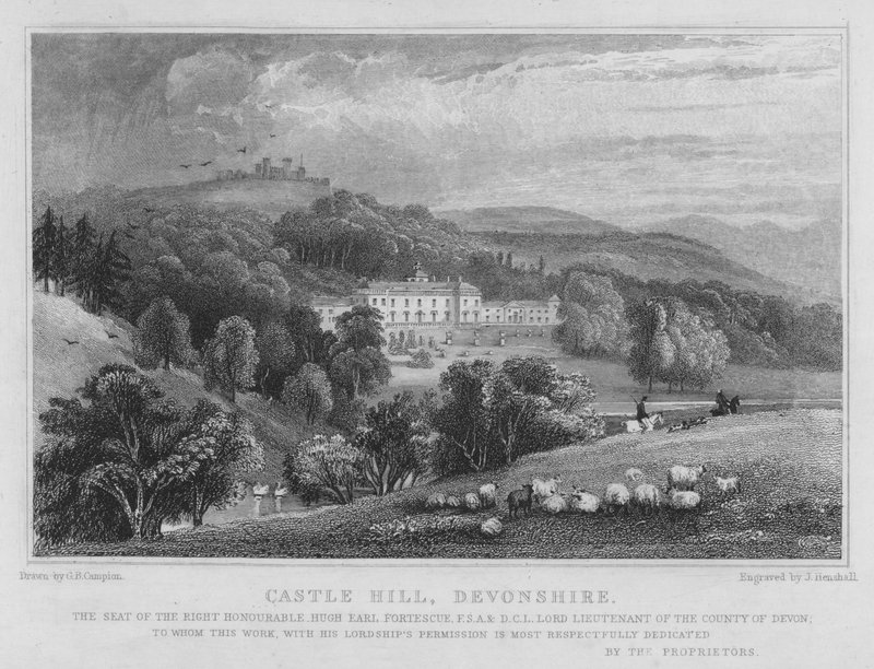 Castle Hill, Devonshire (gravure) - George Bryant Campion