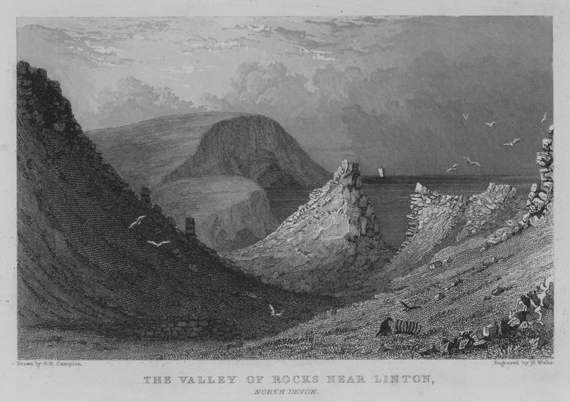 La Vallée des Roches près de Linton, North Devon - George Bryant Campion