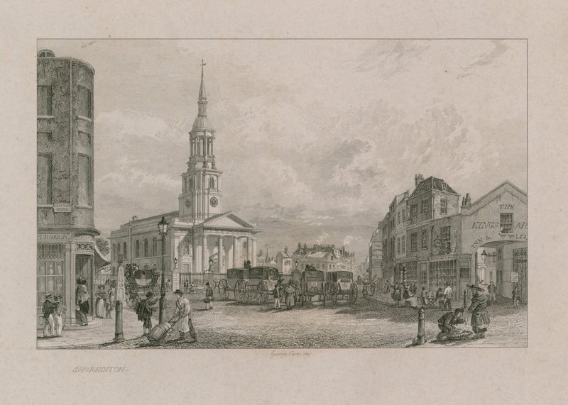 Église de St Leonard, Shoreditch - George Cooke