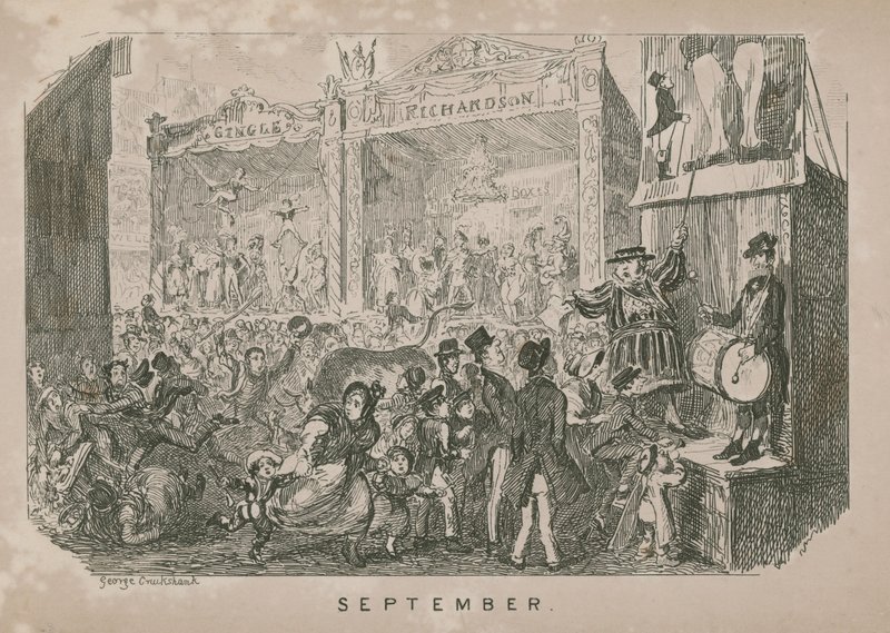 Foire de septembre - George Cruikshank