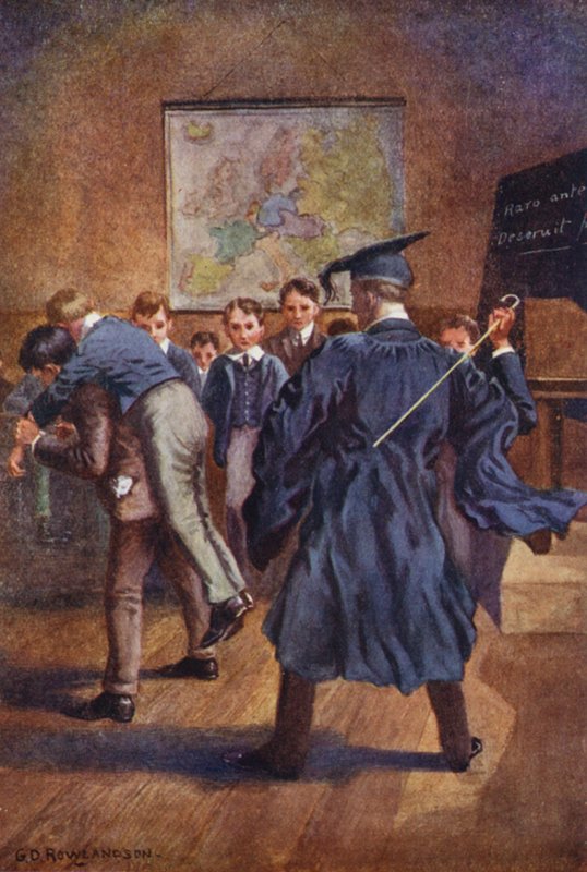 Quelques coups tranchants que M. Rose leur a donnés - George Derville (after) Rowlandson