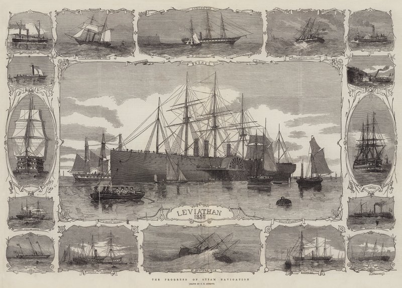 Le progrès de la navigation à vapeur - George Henry Andrews