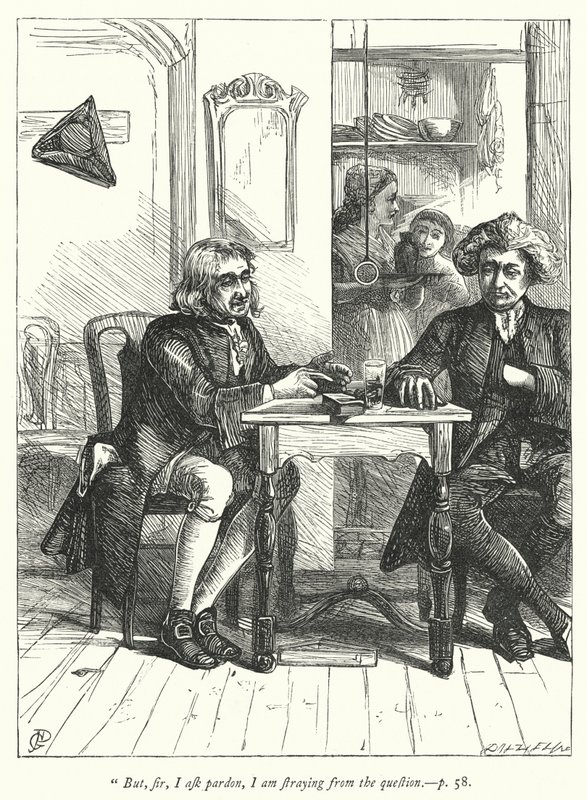 Illustration pour Le Vicaire de Wakefield - George John Pinwell