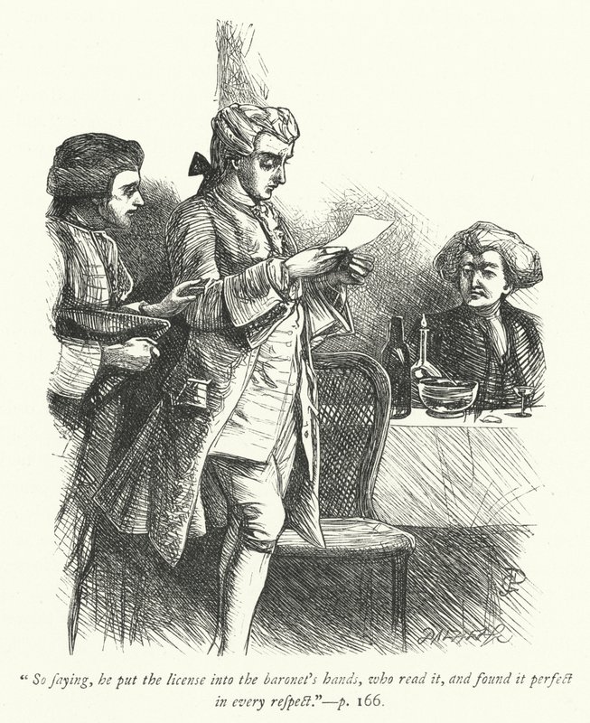 Illustration pour Le Vicaire de Wakefield - George John Pinwell