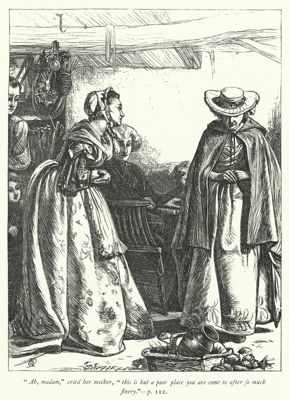 Illustration pour Le Vicaire de Wakefield - George John Pinwell