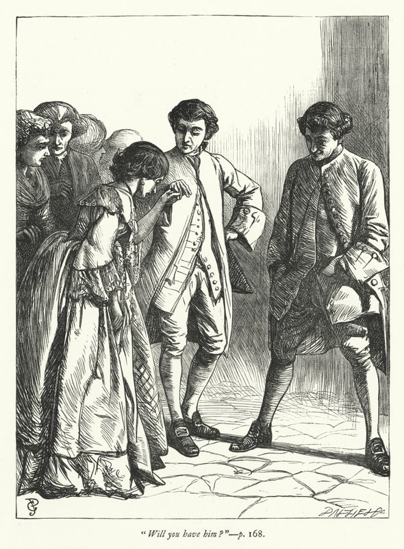 Illustration pour Le Vicaire de Wakefield - George John Pinwell