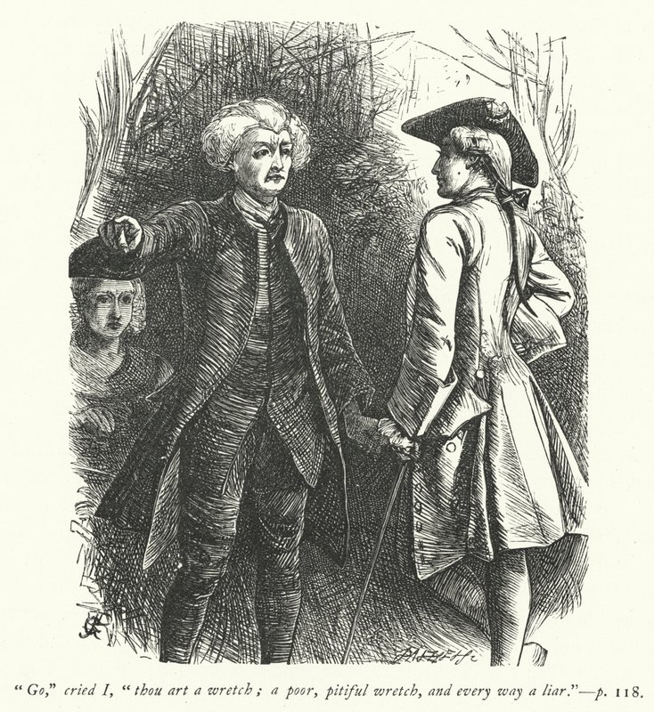 Illustration pour « Le Vicaire de Wakefield » (gravure) - George John Pinwell