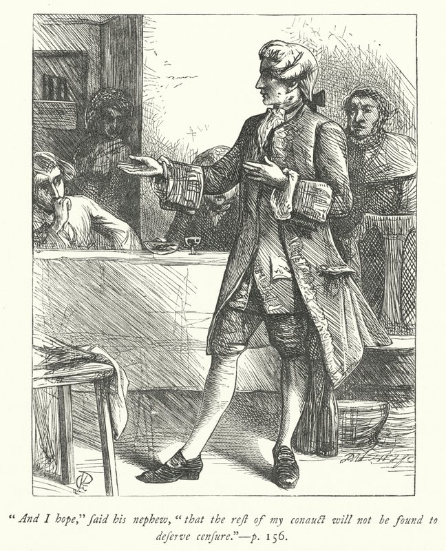Illustration pour Le Vicaire de Wakefield - George John Pinwell
