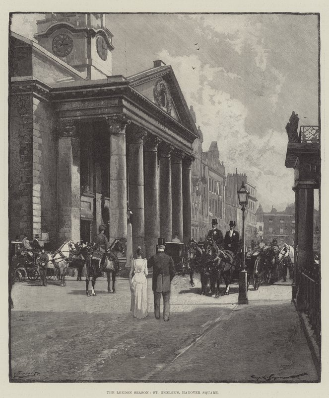 La saison londonienne, St George
