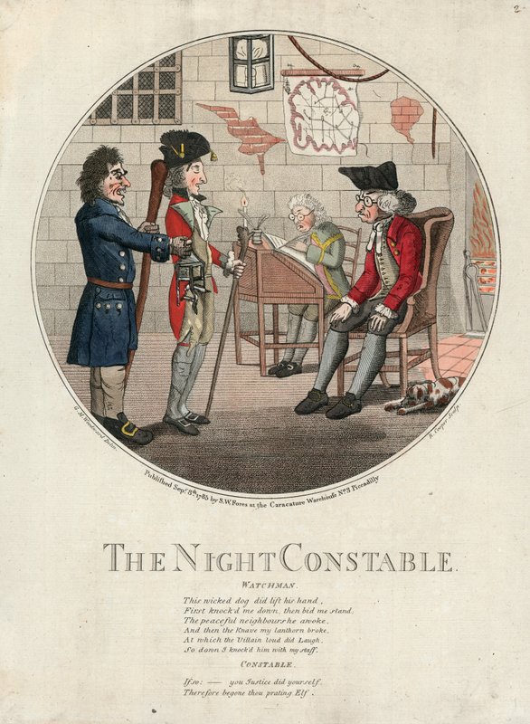 Le constable de nuit - George Moutard Woodward