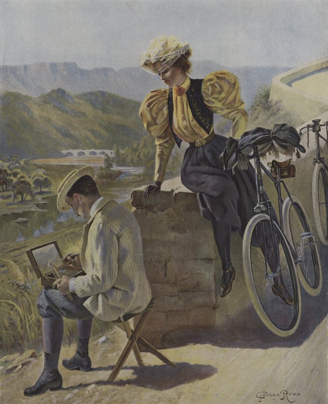 Art et Bicyclette - George Roux