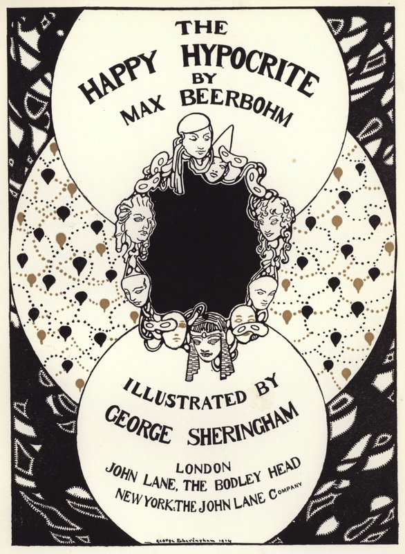 Illustration pour The Happy Hypocrite par Max Beerbohm - George Sheringham