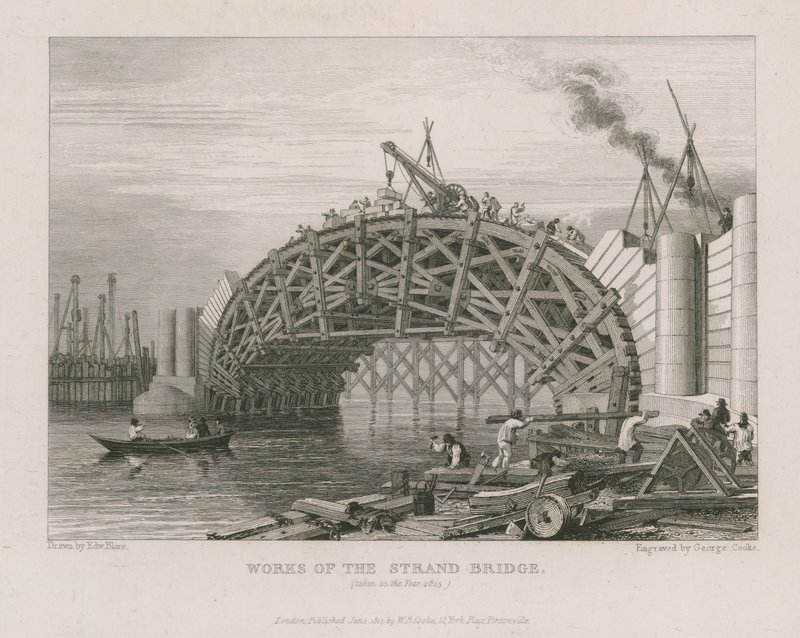 Travaux du pont de Strand - George Smith