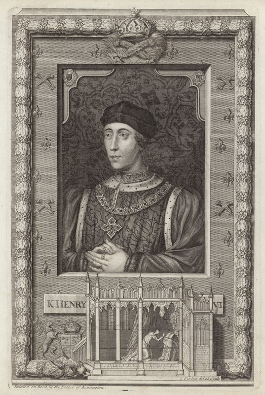 Roi Henri VI (gravure) - George Vertue