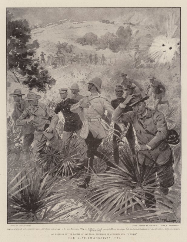 La guerre hispano-américaine - Georges Bertin Scott